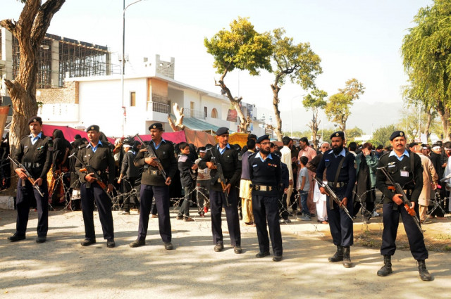 around 3 000 police personnel are deployed for security duty in muharram in the capital photo express waseem nazir around 3 000 police personnel are deployed for security duty in muharram in the capital photo express waseem nazir