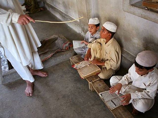 students at an islamic studies school or 039 madrassa 039 are told to study verses of the koran september 10 2006 in the sakhacot tribal area of western pakistan photo getty