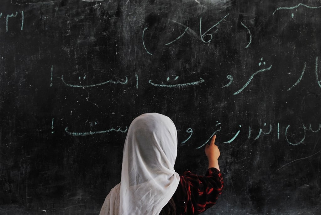 education officer says the school will remain open despite being destroyed photo afp file