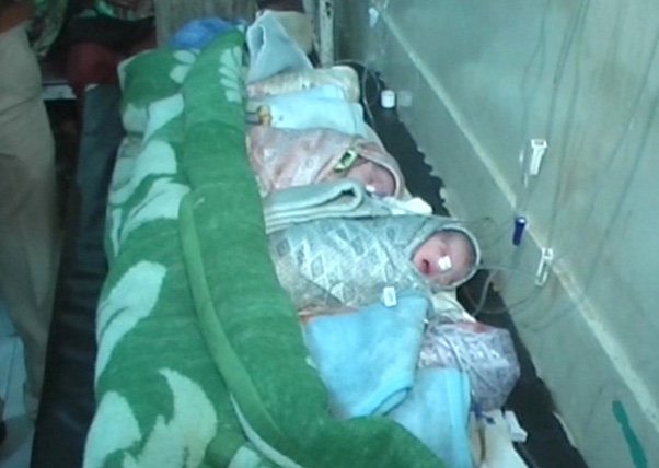 quadruplets include two boys and two girls photo owais jafri express