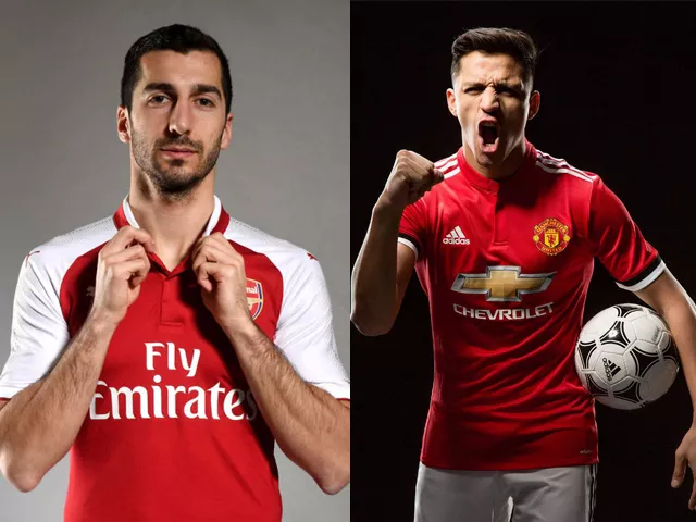 l arsenal unveil new signing henrikh mkhitaryan at london colney on january 22 2018 in st albans england r alexis sanchez of manchester united poses after signing for the club at old trafford on january 22 2018 in manchester england photos getty l arsenal unveil new signing henrikh mkhitaryan at london colney on january 22 2018 in st albans england r alexis sanchez of manchester united poses after signing for the club at old trafford on january 22 2018 in manchester england photos getty