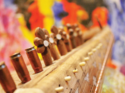 his dark materials an afghan artist s take on war his dark materials an afghan artist s take on war