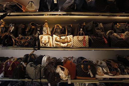 luxury handbags photo reuters