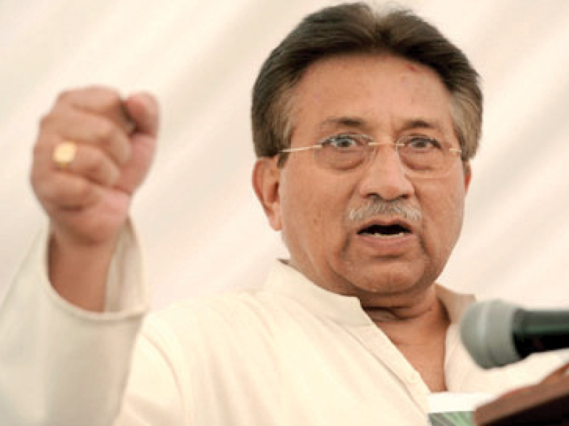 legal experts are divided on whether only musharraf should be tried photo file