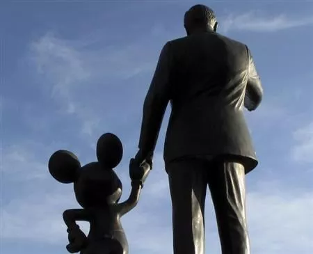 statues of walt disney and mickey mouse are seen at disneyland in anaheim photo reuters statues of walt disney and mickey mouse are seen at disneyland in anaheim photo reuters