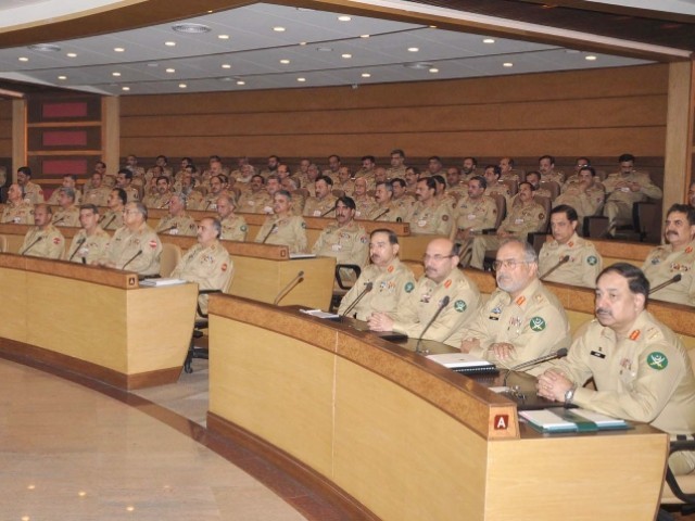 a file photo of the formation commanders conference