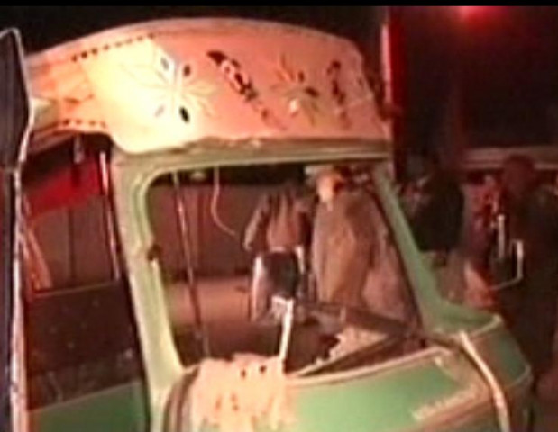 an express news screenshot of the rickshaw destroyed in the blast the rickshaw driver died from injuries an express news screenshot of the rickshaw destroyed in the blast the rickshaw driver died from injuries