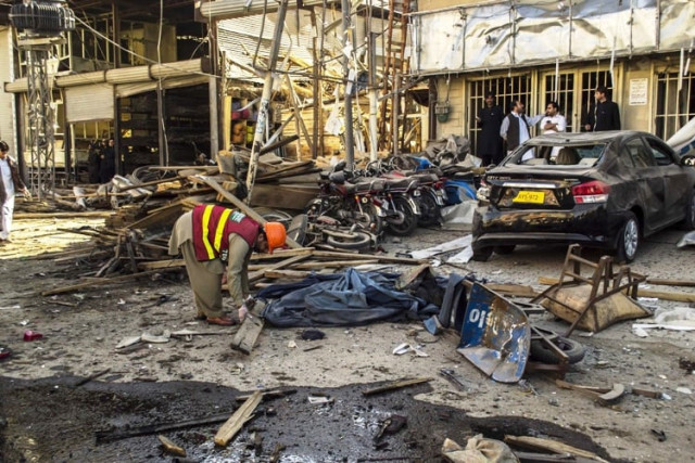 the site of a bomb attack in quetta november 21 2013 photo reuters the site of a bomb attack in quetta november 21 2013 photo reuters