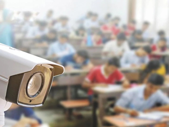 Cameras to monitor science practical exams