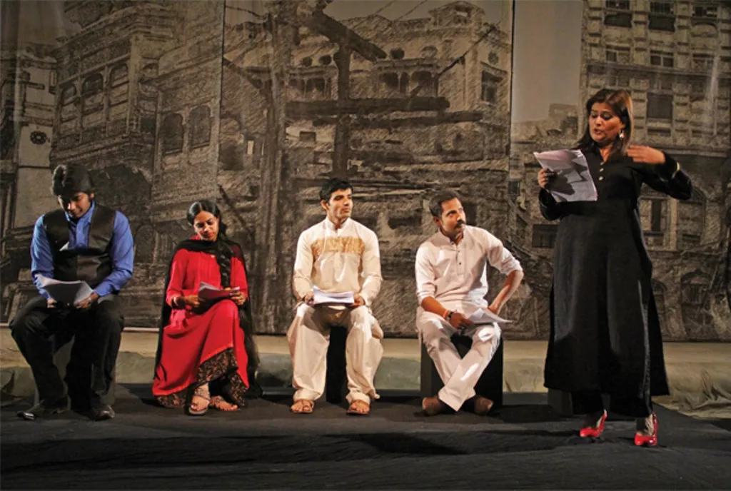 from l r napa third year students and graduates noel francis kulsoom aftab meesam naqvi kashif hussain and bakhtawar mazhar reading a series of stories some real of and by people in karachi for 039 mein hoon karachi 039 i am karachi directed by napa faculty member zain ahmed on nov 22 2013 at the napa auditorium photo ayesha mir express from l r napa third year students and graduates noel francis kulsoom aftab meesam naqvi kashif hussain and bakhtawar mazhar reading a series of stories some real of and by people in karachi for 039 mein hoon karachi 039 i am karachi directed by napa faculty member zain ahmed on nov 22 2013 at the napa auditorium photo ayesha mir express