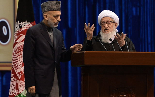 as the meeting ended assembly chairman sibghatullah mojeddedi r told karzai quot if you don 039 t sign it we will be disappointed quot karzai responded quot fine quot and left the stage photo afp as the meeting ended assembly chairman sibghatullah mojeddedi r told karzai quot if you don 039 t sign it we will be disappointed quot karzai responded quot fine quot and left the stage photo afp