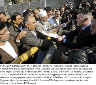 against drone strikes pti asks police to name us cia in fir