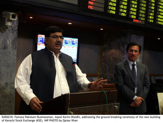 akd chairman said even the new building will be inadequate to meet the needs of kse after a few years photo inp akd chairman said even the new building will be inadequate to meet the needs of kse after a few years photo inp