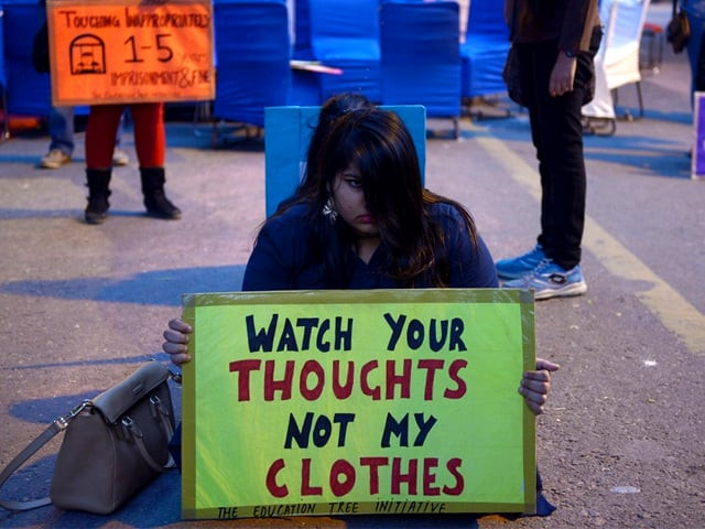 indian protestors hold placards during a protest in new delhi on december 16 2014 to mark the second anniversary of the fatal gang rape of a student in the indian capital photo afp indian protestors hold placards during a protest in new delhi on december 16 2014 to mark the second anniversary of the fatal gang rape of a student in the indian capital photo afp