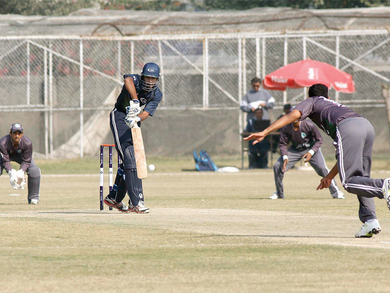 the faysal bank t20 cup started on wednesday with action packed matches amongst the leading departmental teams in the country photo shafiq malik express