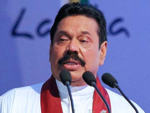 sri lankan president mahinda rajapaksa speaks at a meeting in colombo ahead of the commonwealth summit photo afp sri lankan president mahinda rajapaksa speaks at a meeting in colombo ahead of the commonwealth summit photo afp