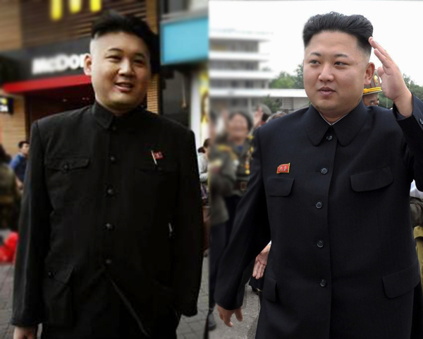 howard a hong kong musician l who looks like north korean leader kim jong un r photos agencies