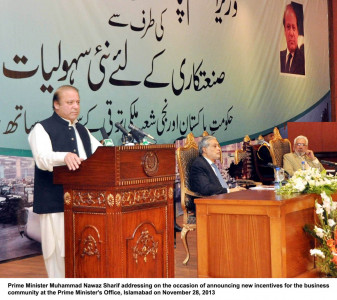 incentivising taxes nawaz introduces packages for businessmen investors