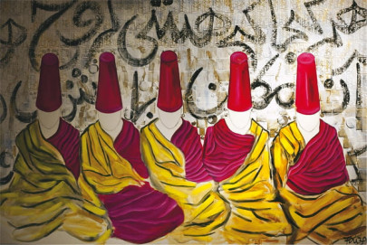faiza shaikh painting music on canvas faiza shaikh painting music on canvas