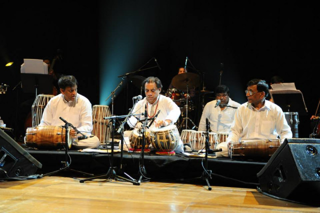 sachal jazz ensemble performing at the jazz at lincoln center photo sachal music official facebook page