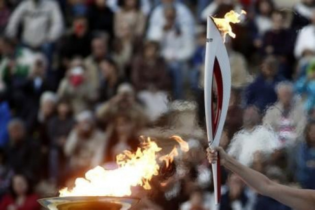 file photo of the olympic torch of the sochi 2014 winter games during a handover ceremony at the panathenean stadium in athens photo reuters file photo of the olympic torch of the sochi 2014 winter games during a handover ceremony at the panathenean stadium in athens photo reuters