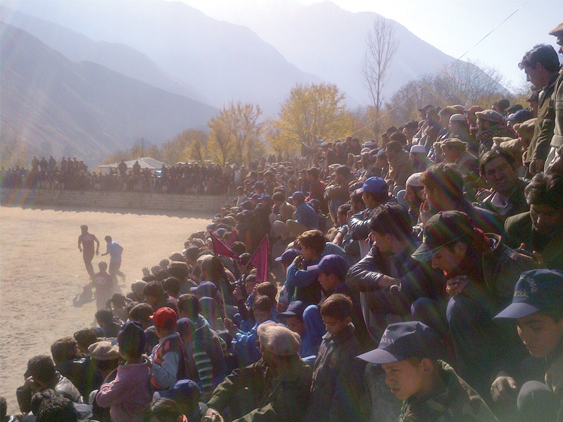 the games were held after residents demanded the govt to restore normalcy and dispel fear caused by terror incidents photo liaquat ali