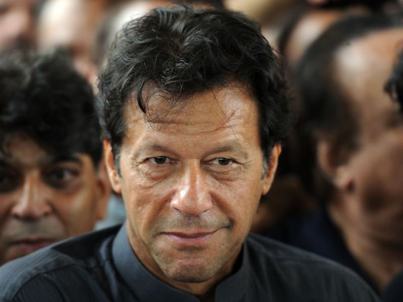 pti chairman imran khan photo afp