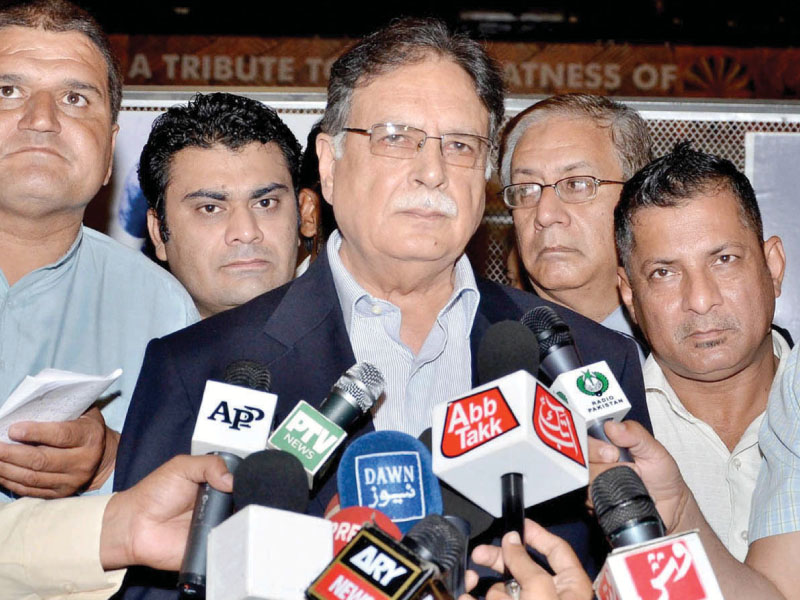 federal minister for information and law pervaiz rashid photo nni