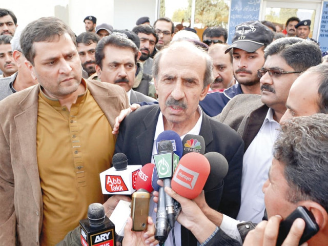dr manaf tareen talking about his release photo nni dr manaf tareen talking about his release photo nni