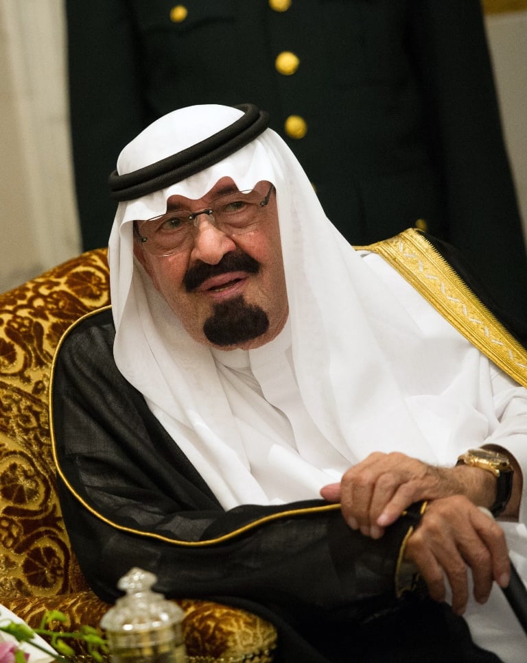 saudi king abdullah bin abdulaziz al saud photo afp