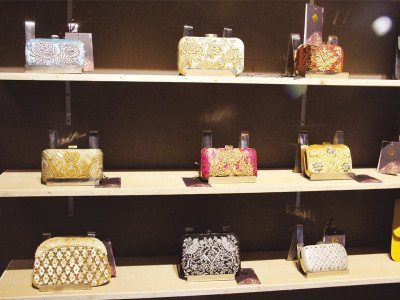 an ode to a bride mahin hussein s bold box clutches
