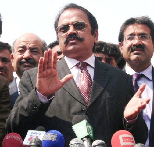 rana sanaullah said that 80 criminals were involved in the clashes at punjab university these were not students he said but ijt rascals photo inp file rana sanaullah said that 80 criminals were involved in the clashes at punjab university these were not students he said but ijt rascals photo inp file