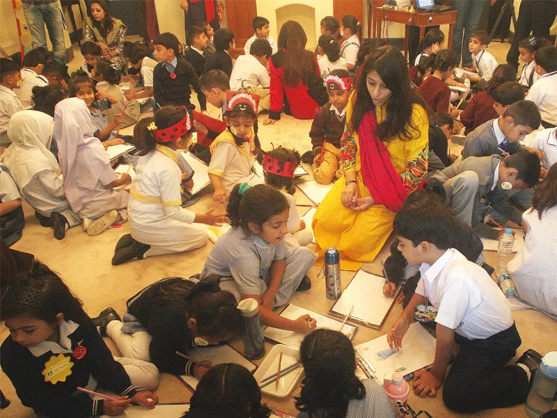 22 schools were represented at acton house which roared with the laughter and giggles of children photos athar khan express 22 schools were represented at acton house which roared with the laughter and giggles of children photos athar khan express