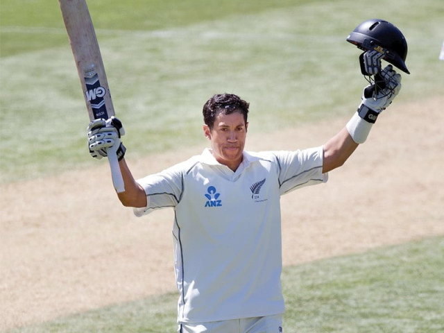 ross taylor and brendon mccullum put record 195 run fourth wicket stand against the west indies photo afp ross taylor and brendon mccullum put record 195 run fourth wicket stand against the west indies photo afp