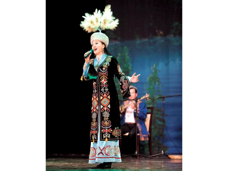 performers in ethnic costumes put on a mesmerising show on friday photo myra express