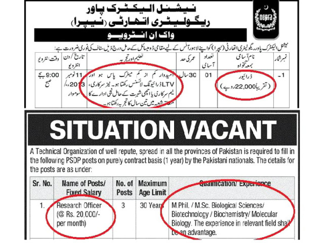 job advertisement shows education does not guarantee a good pay job advertisement shows education does not guarantee a good pay