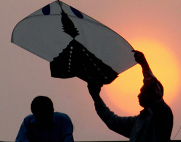 fans to defy kite flying ban