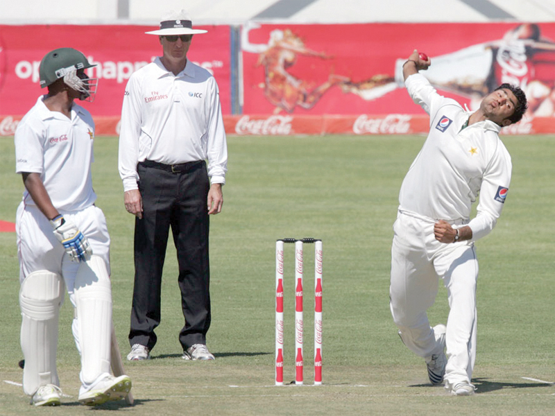 discarded test fast bowler sohail khan claimed four wickets as pqa defeated ztbl by 35 runs in the one day cup photo afp