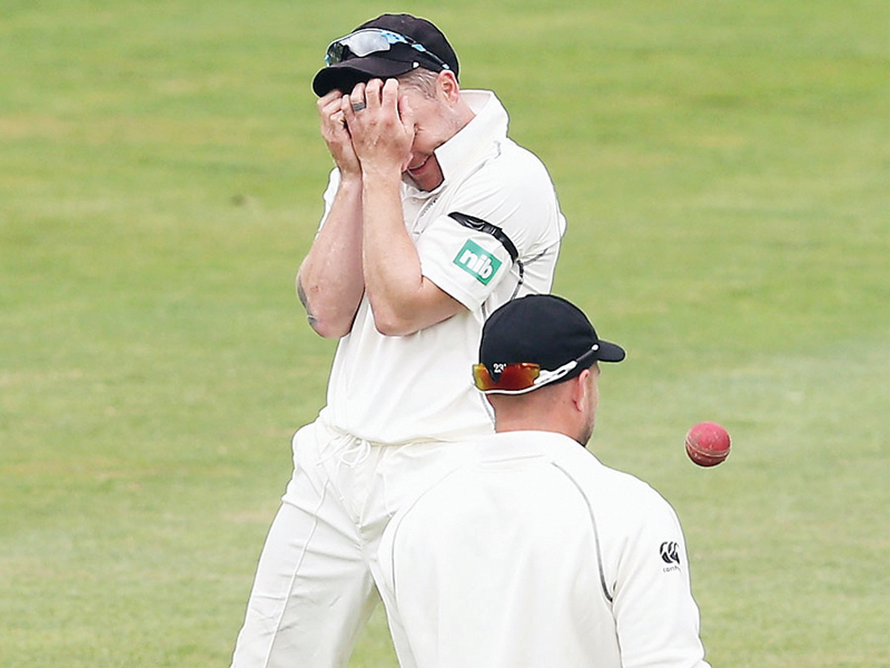 new zealand hopes for better luck in the second test against the west indies after the tourists escaped a certain defeat in dunedin photo afp