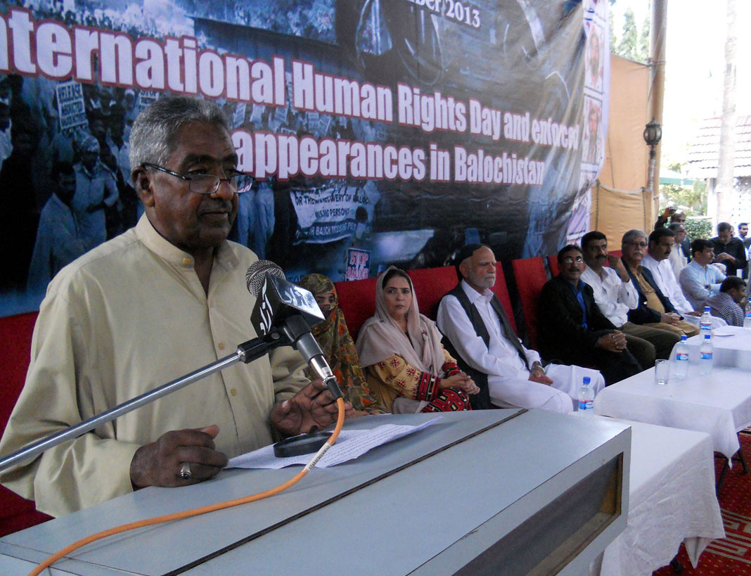 mama qadeer baloch shared how he has dedicated his life for the recovery of 18 000 missing persons photo nni