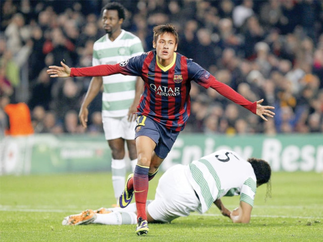 neymar had been in focus to start producing the goal scoring form that persuaded barca to spend 57 million on him back in may photo afp neymar had been in focus to start producing the goal scoring form that persuaded barca to spend 57 million on him back in may photo afp