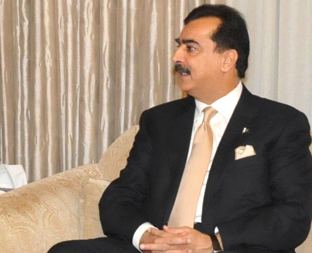 former prime minister yousuf raza gilani photo inp file