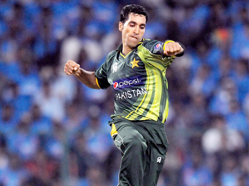 gul emulated his 2009 twenty20 world cup final s performance in the match against south africa he took five wickets for six runs in both events photo bcci