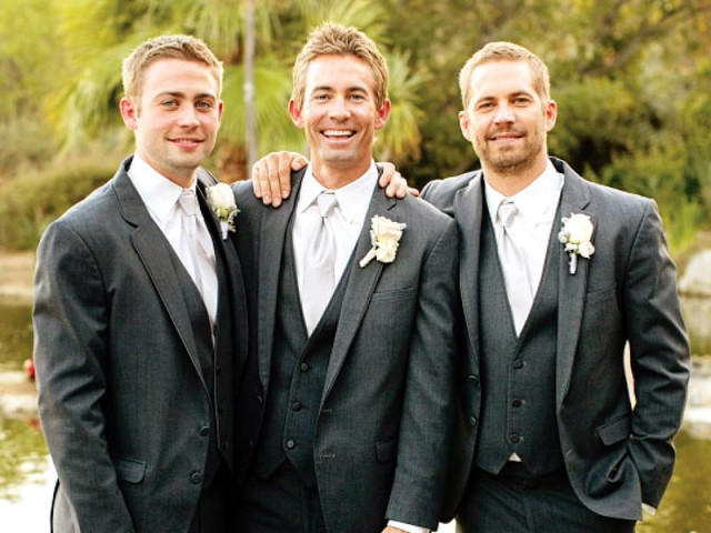walker s younger brothers cody on the right and caleb in the middle share his golden good looks photo file walker s younger brothers cody on the right and caleb in the middle share his golden good looks photo file