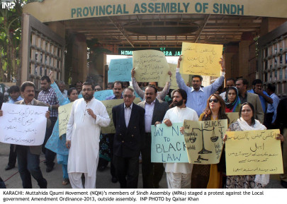 voicing concerns mqm terms sindh lg act 2013 a black law
