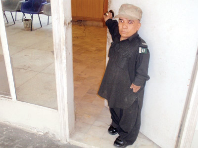 down on luck three foot tall peon tries to make ends meet down on luck three foot tall peon tries to make ends meet