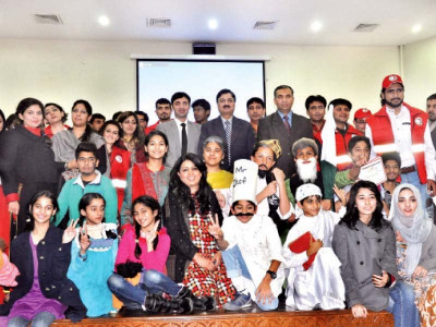 celebrating compassion drama contest held to mark volunteers day