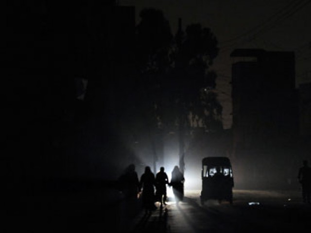 file photo of a blackout photo afp