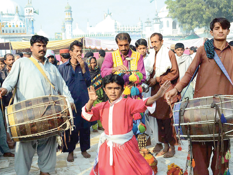 traditional cultural performers have arrived in bhit shah to pay homage to shah abdul latif bhitai during the three day celebrations of the 270th urs photo online