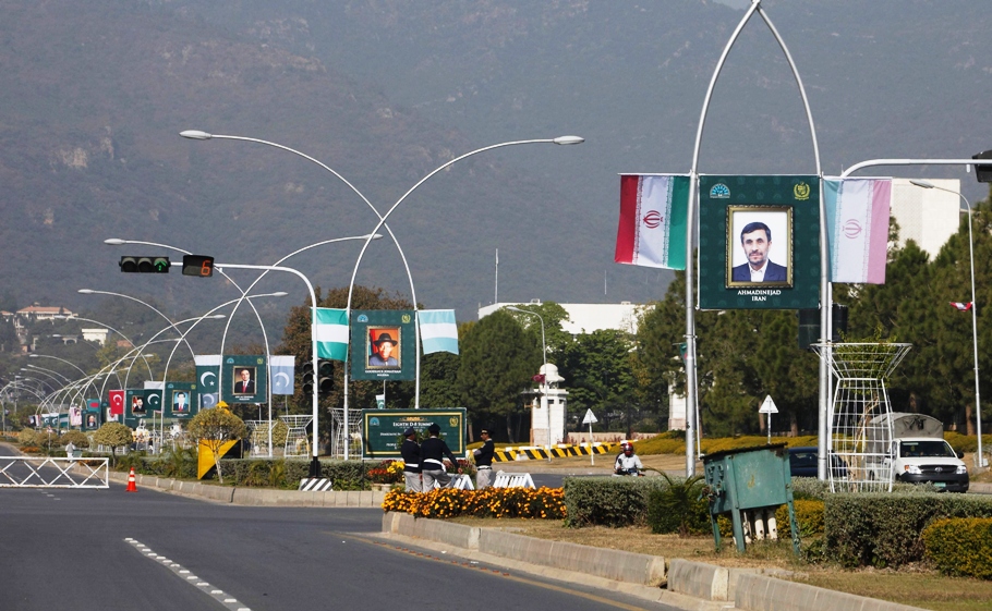 an old photo of islamabad during an earlier d 8 summit photo reuters